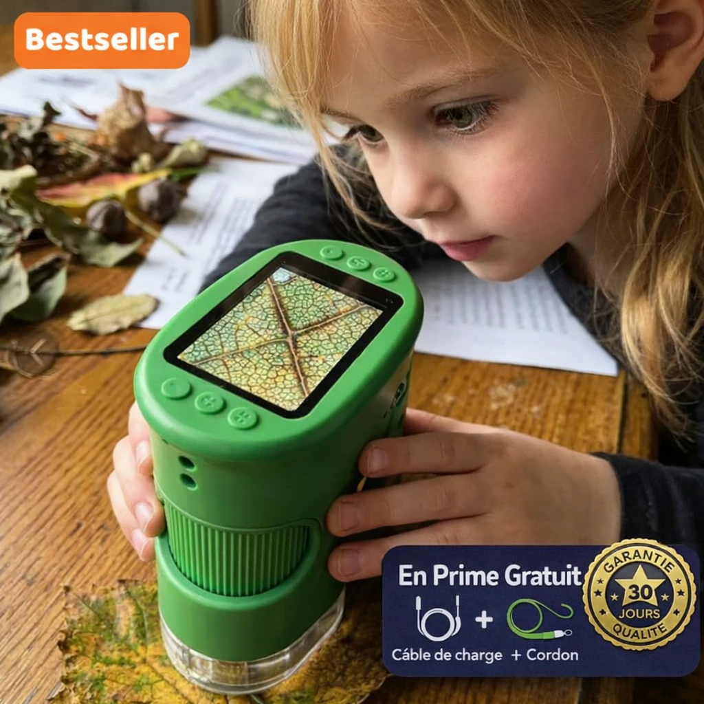 Microscope Petit Explorateur 1000×